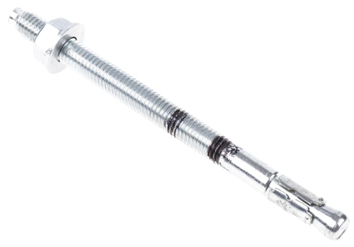 Nástěnná hmoždinka, Ocel 56125, 8mm, průměr otvoru: 8mm, délka: 115mm RawlPlug