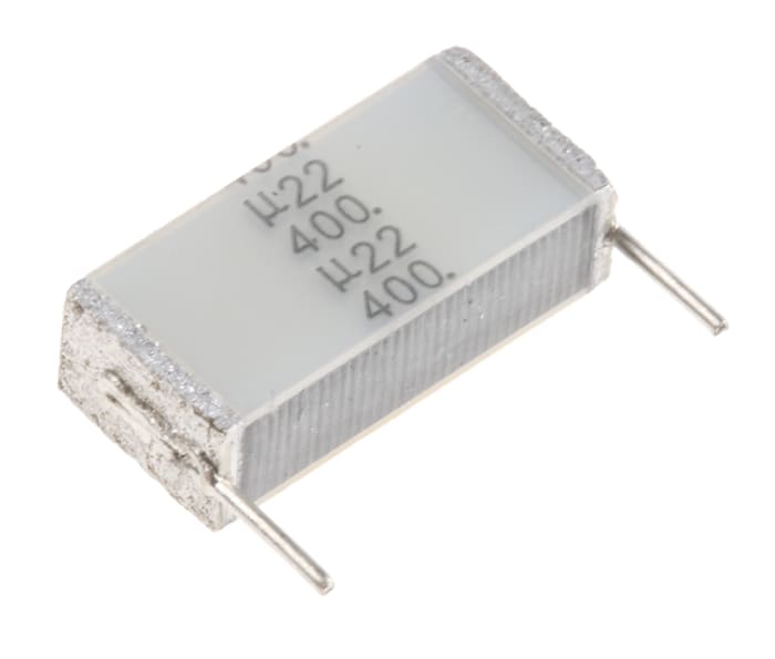 EPCOS B32562 Polyester Film Capacitor, 200 V ac, 400 V dc, ±10%, 220nF, Through Hole