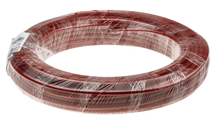 Tuyau à air comprimé RS PRO, 8mm x 5.5mm x 30m Rouge en Nylon