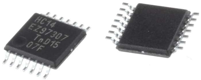 Nexperia 74HC14PW,112 Hex Schmitt Trigger Inverter, 14-Pin TSSOP