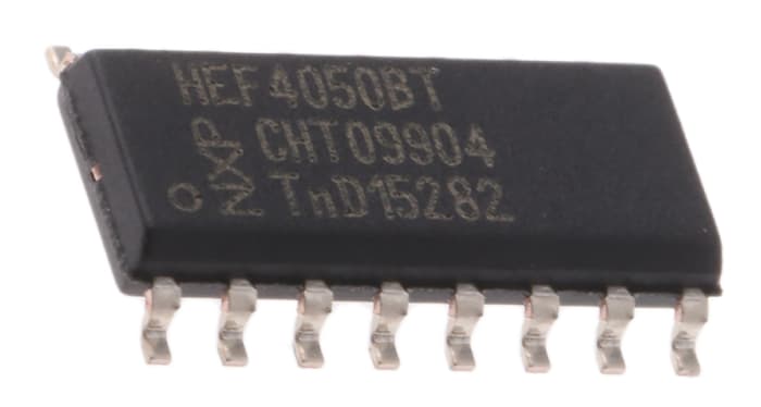 Nexperia HEF4050BT,652, Hex-Channel Non-Inverting Buffer, 16-Pin SOIC