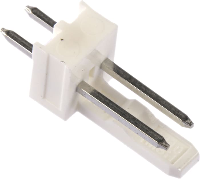 Molex KK 254 Series Straight Through Hole Pin Header, 2 Contact(s), 2.54mm Pitch, 1 Row(s), Unshrouded