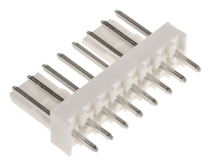 Embase à broches Molex, KK 254, 8 pôles , 2.54mm 1 rangée, 4A, Droit