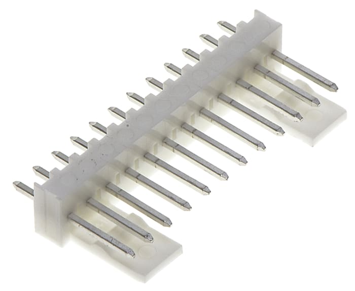 Molex KK 254 Series Straight Through Hole Pin Header, 12 Contact(s), 2.54mm Pitch, 1 Row(s), Unshrouded