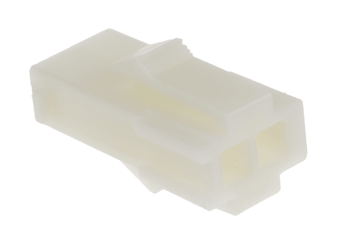 TE Connectivity, Mini-Universal MATE-N-LOK Female Connector Housing, 4.2mm Pitch, 2 Way, 1 Row
