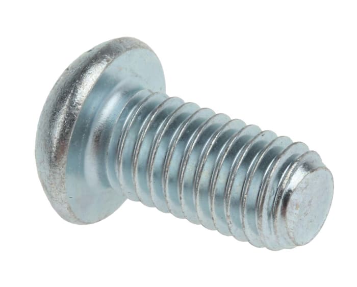 Šroub s vnitřním šestihranem, Ocel hlavice Vypouklý s vnitřním šestihranem, M8, délka: 16mm, Leskle pozinkovaný 1.25mm