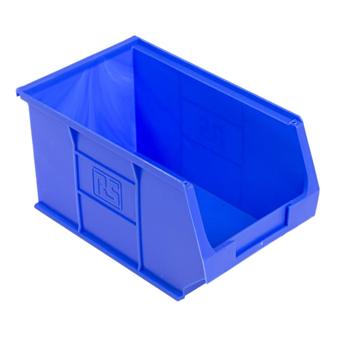 RS PRO 40L Transparent Polymer Large Storage Box, 320mm x 395mm x 500mm