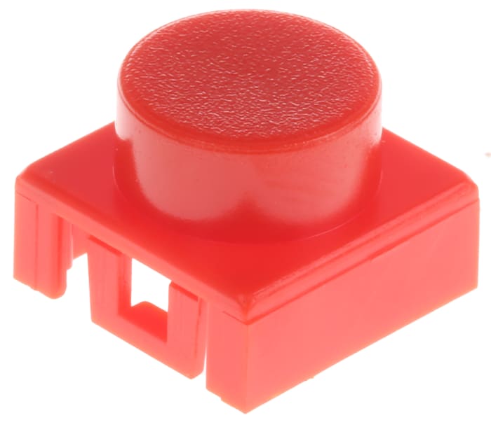 C & K Red Tactile Switch Cap for KSA Series, KSL Series, BTN K02 40