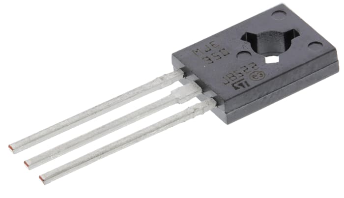 STMicroelectronics MJE350 PNP Transistor, -500 mA, -300 V, 3-Pin SOT-32