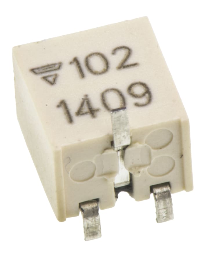Ladicí potenciometr 1kΩ ±10% ±100ppm/°C 0.25W 11otáčkový, SMD, Lomený, řada: TSM4 Vishay