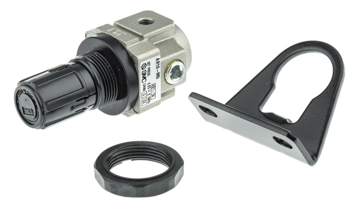 SMC M5 Pneumatic Regulator - 0.05MPa to 0.7MPa, M5, 1MPa max. input