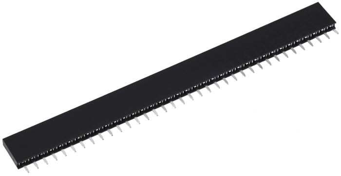 HARWIN Straight Through Hole Mount PCB Socket, 36-Contact, 1-Row, 2.54mm Pitch, Solder Termination