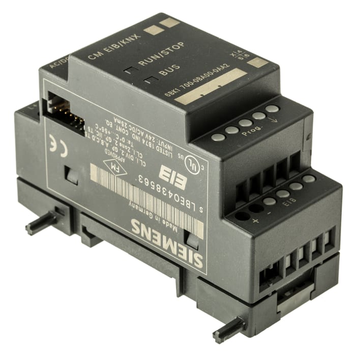 Siemens LOGO! 6 Communication Module, 24 V ac/dc Digital, 24 x Input, 14 x Output Without Display