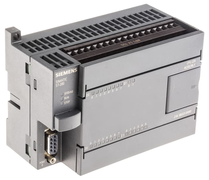Siemens S7-200 Series PLC CPU for Use with SIMATIC S7-200 Series, Digital, Relay Output, 14-Input, Digital Input