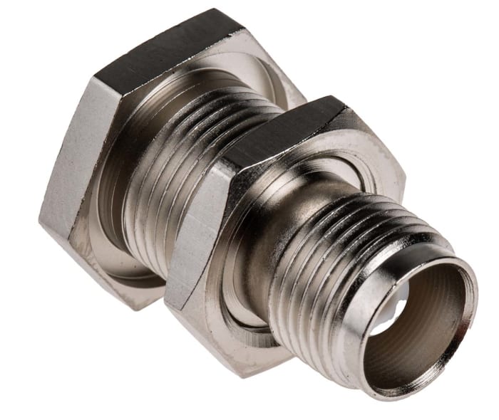 RS PRO TNC Konnektör, 50Ω, RG174/U, RG188 A/U, RG316/U, 33 mm, Panoya / Panele Monte, Düz, Crimp Kontak Terminasyonlu