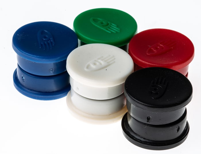 Aimant pour tableau, Legamaster, assortiment de couleurs , Noir, Bleu, Vert, Rouge, Blanc