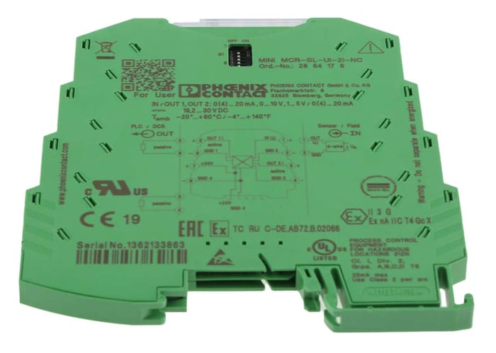 2864176 Phoenix Contact | Phoenix Contact, MINI MCR-SL-UI-2I-NC