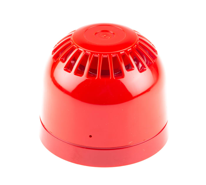Avertisseur sonore Rouge Klaxon série Sonos, 9 → 60 V c.c. IP65