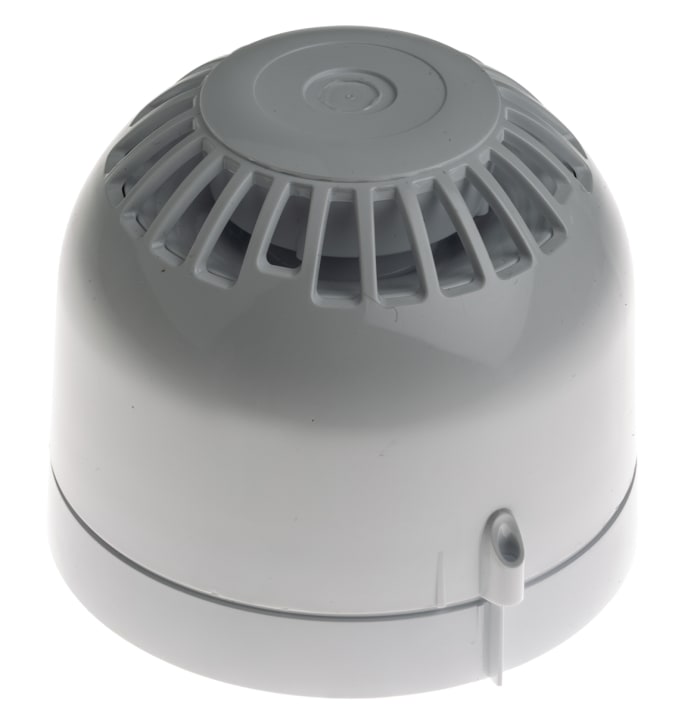 Avertisseur sonore Blanc Klaxon série Sonos, 8 → 35 V c.c. IP65