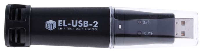 Lascar EL-USB-2 Temperature & Humidity Data Logger, USB, 1 Input Channel(s)