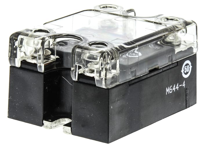 Relé de estado sólido Sensata Crydom CW de 1 polo, control 3 → 32 Vdc, carga 24 → 280V ac, 50 A rms máx.,