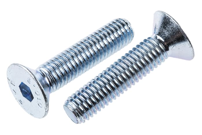 M10 Cone Point Screw Bolt - (BZP)