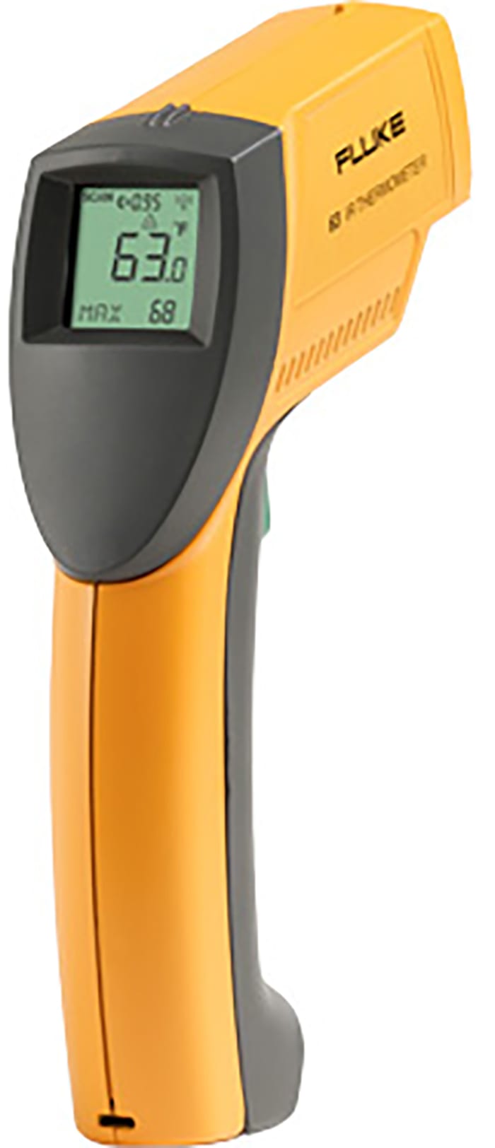 Fluke 63 Infrared Thermometer, -32°C Min, +535°C Max, °C and °F Measurements