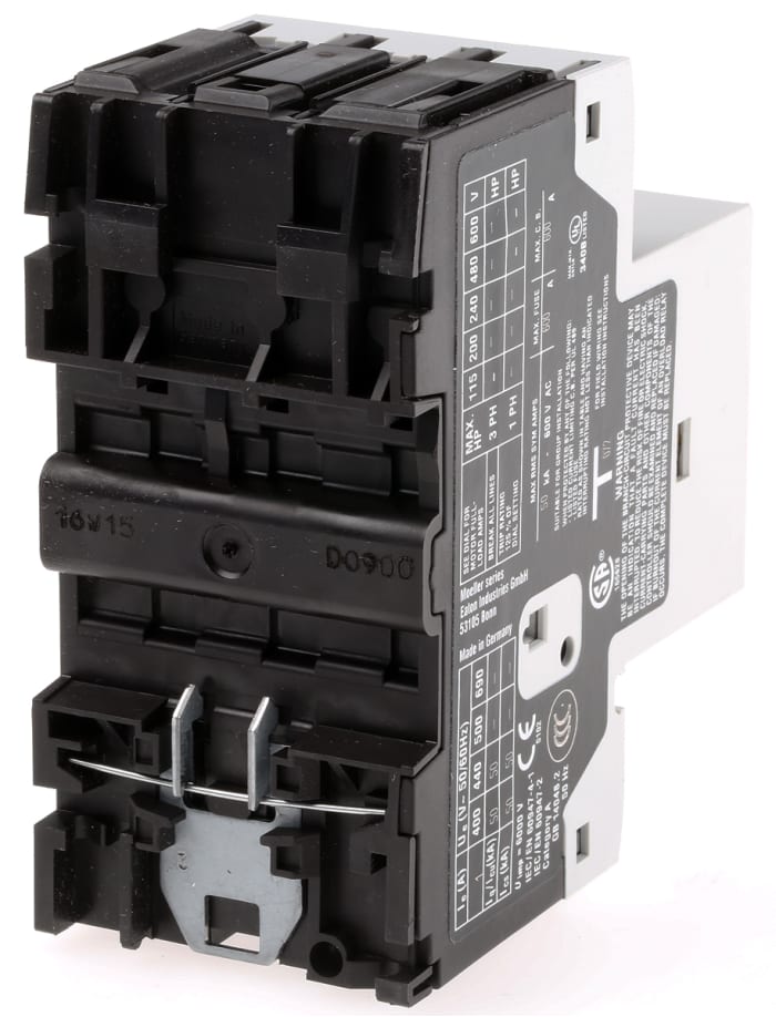 278479 & PKZM011 Eaton Guardamotor Eaton PKZM 01, 690 V ac, 0,63 → 1