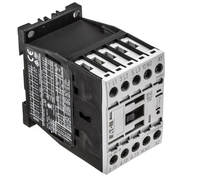 Contacteur Eaton, 3 pôles , 3NO, 9 A, 24 V c.c., 4 kW