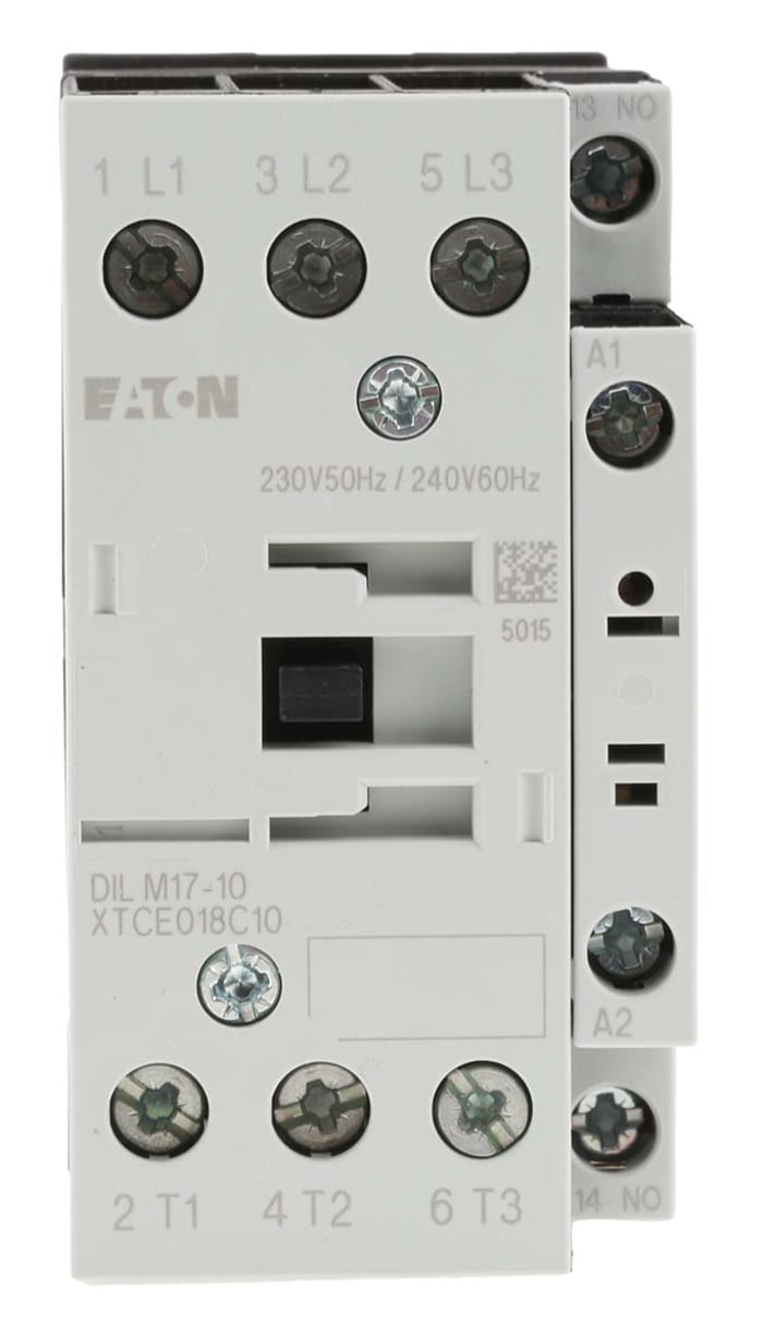 Eaton xStart Contactor, 230 V ac Coil, 3-Pole, 17 A, 7.5 kW, 3NO, 400 V ac