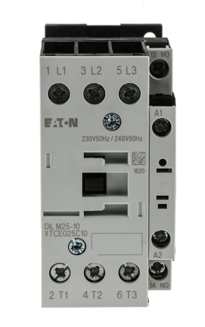 Contacteur Eaton, 3 pôles , 3NO, 25 A, 230 V c.a., 11 kW