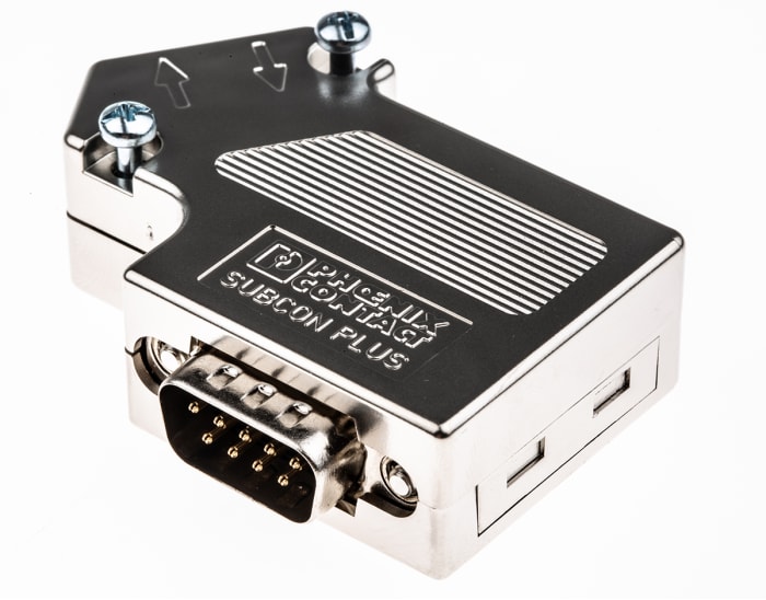 Phoenix Contact SUBCON-PLUS 9 Way Right Angle Cable Mount D-sub Connector Plug, 2.77mm Pitch