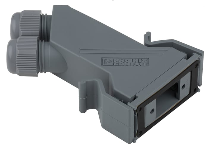 Phoenix Contact VS-09-SET-STD Series Polyamide 45 ° D Sub Backshell, 9 Way