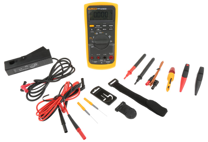 Fluke 88-5 Multimetro Automotriz, funciones especiales para autos, ancho de  pulso para inyectores, RPM, Ciclo