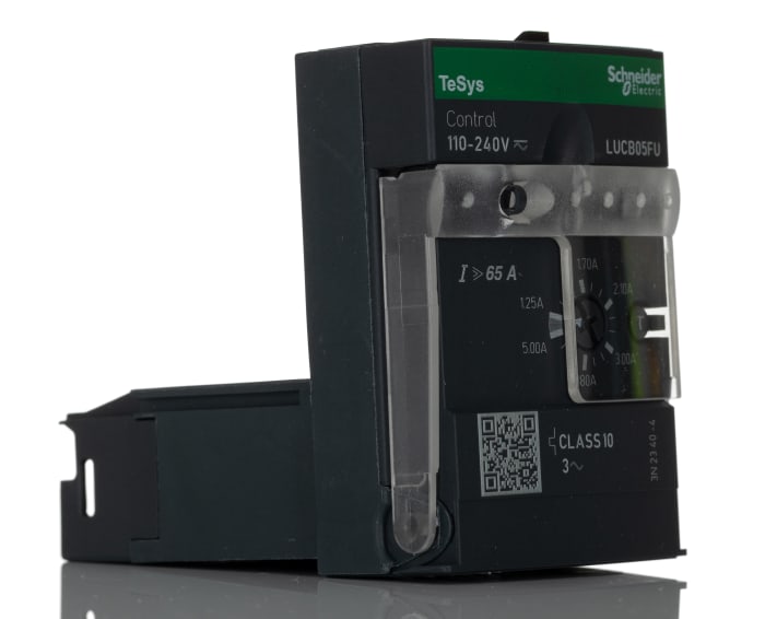 Schneider Electric TeSys Advanced Motor Starter, 1.5 kW, 240 V ac, 3 Phase, IP20, IP40, 1.25 → 5 A