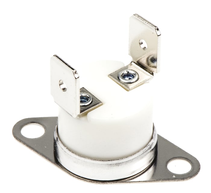 Honeywell Bi-Metallic Thermostat, Opens at +160°C, Closes at +135°C, +260°C Max, SPST NC, Automatic Reset