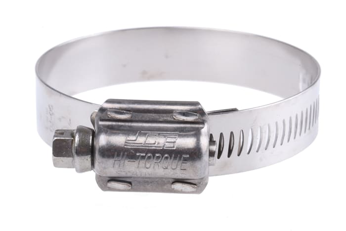 HI-TORQUE Stainless Steel Slotted Hex Worm Drive, 16mm Band Width, 50 → 70mm ID