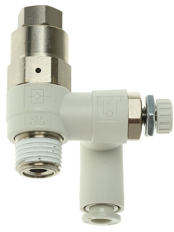 独特な店 SMC | SMC ASP430F-02-06S ASP Regulator Flow Threaded Series ヴァイスシュヴァルツ