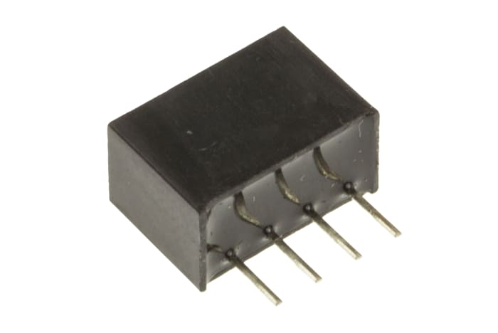 Recom ROM DC-DC Converter, 12V dc/ 83mA Output, 4.5 → 5.5 V dc Input, 1W, Through Hole, +85°C Max Temp -40°C Min