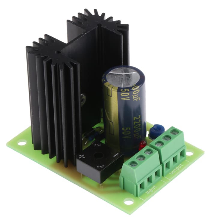 OEP Open Frame Linear Power Supply, 3.5 → 27 V ac, 3.5 → 28 V dc Input, 1.25 → 24V dc Output, 1A