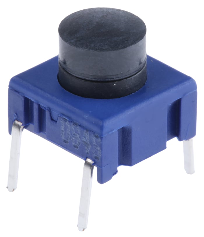 BOUTON POUSSOIR NO - IP67- HAUTEUR 9.5MM