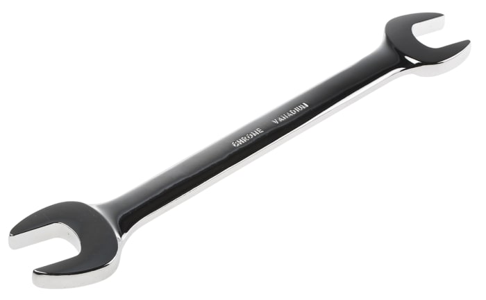 RS PRO Double Ended Open Spanner, 18mm, Metric, Double Ended