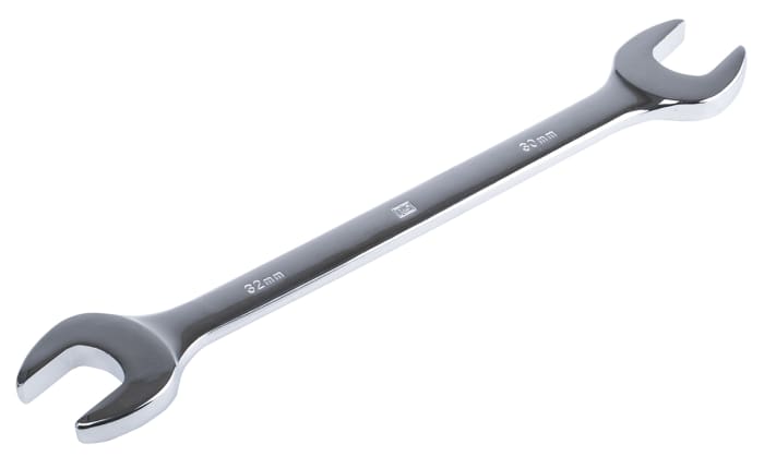 Jeu de clés à fourche RS PRO 30mm en Acier chrome vanadium