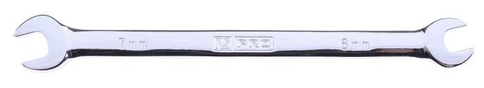 RS PRO Double Ended Open Spanner, 6mm, Metric, Double Ended