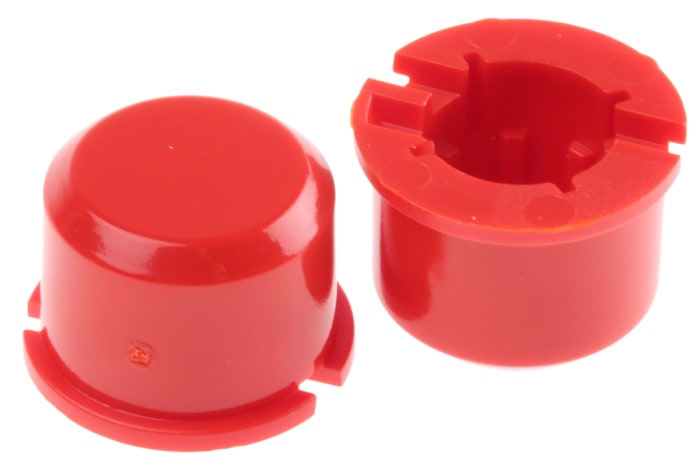 Cubierta de interruptor modular, Color Rojo, para uso con Interruptor de botón pulsador de la serie 3F