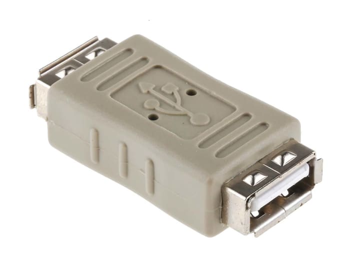 Adaptador RS PRO, Conector A USB A, Conector B USB A