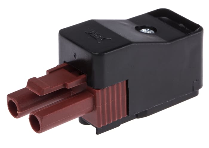 RS PRO Non-Fused Terminal Block, 2-Way, 16A, 2.5 mm² Wire, Screw Down Termination