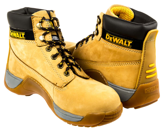 Converger ocupado derivación APPRENTICE SIZE 8 DeWALT | Botas de seguridad para hombre DeWALT, serie  Apprentice de color Miel, talla 42, SB SRA | 495-7405 | RS Components