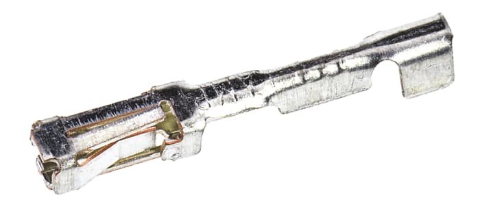 TE Connectivity AMPMODU MOD IV Series Female Crimp Terminal, 32AWG Min, 28AWG Max