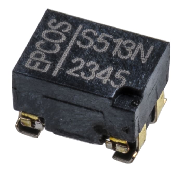 EPCOS, B82799, 1812 (4532M) Wire-wound SMD Inductor with a Ferrite Core, 51 μH ±30% Wire-Wound 200mA Idc
